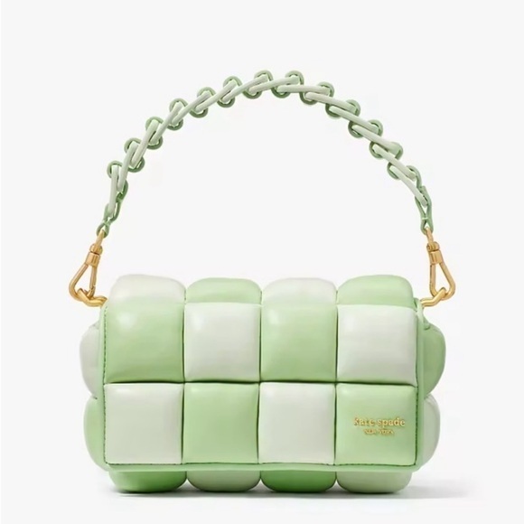 kate spade Handbags - Kate Spade Boxy Colorblocked East-West Crossbody Bag, Serene Green Multi